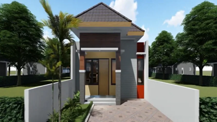 19. Rumah Ukuran 6x8 Kekinian