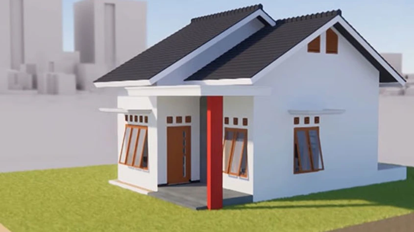 Model Rumah 10 juta Ukuran 6x8 1